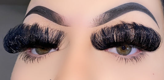 Russian Lashes strips D curl 30mm --- GCA1820