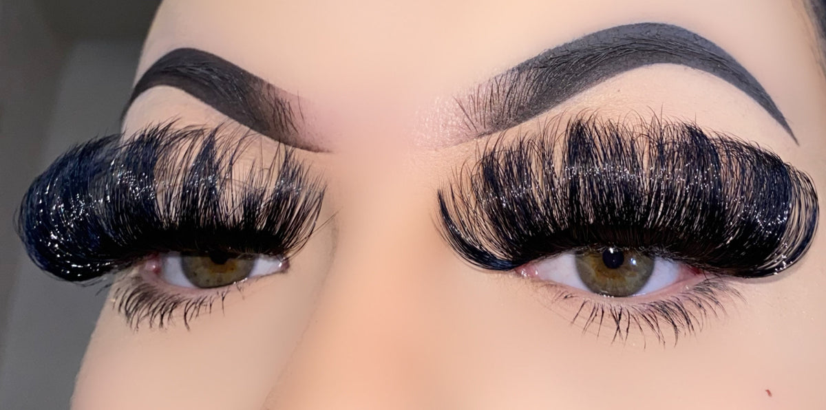 Russische Wimpernstreifen D Curl 30mm