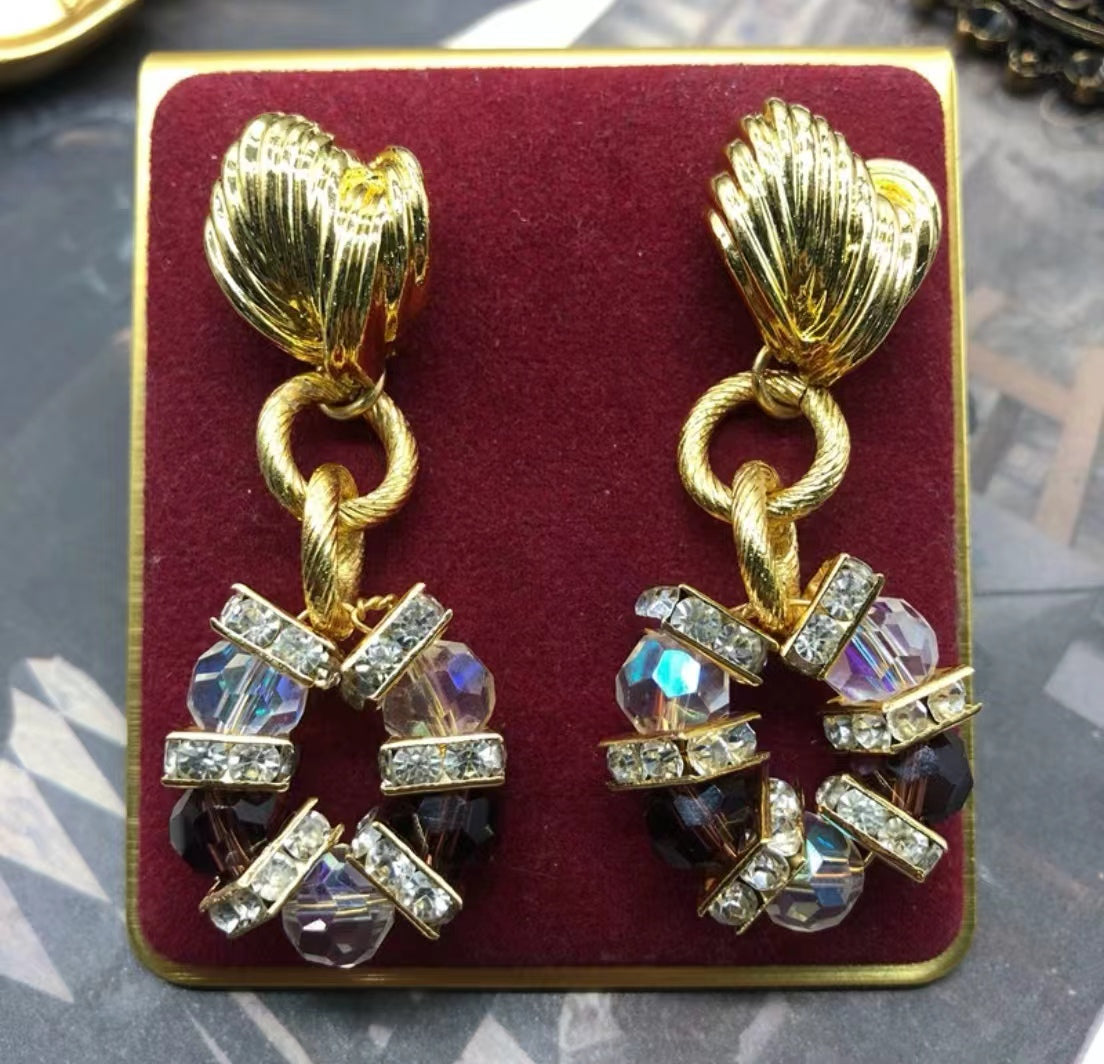Europe and the United States retro necklace earrings