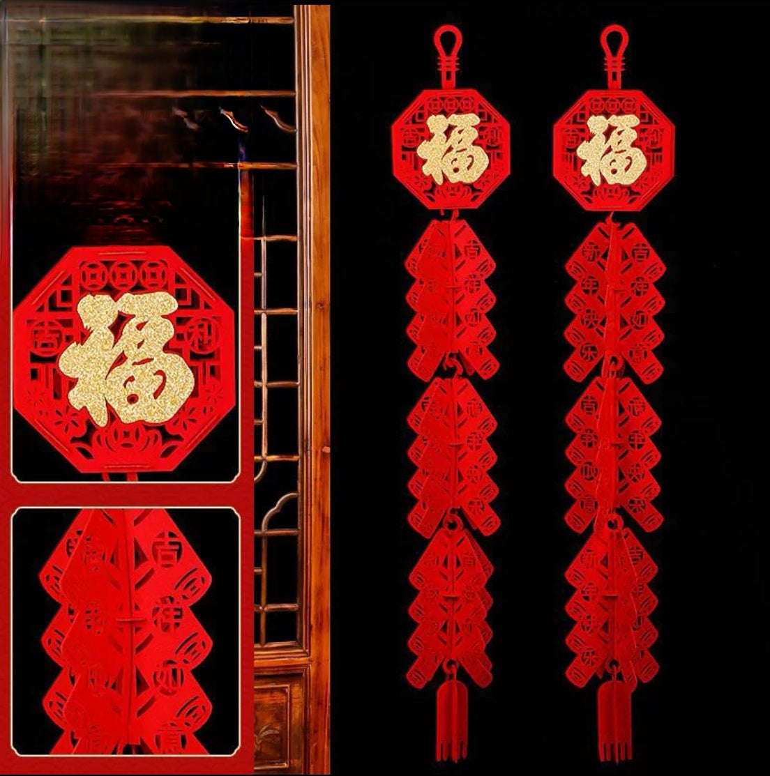 Brimming with festive cheer, 2026 “Fu” character ornament