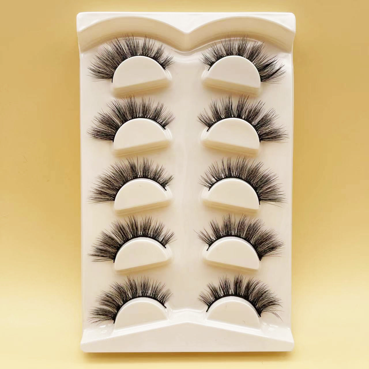 15-17mm Five-padded Cat's eyelashes --- GCA1710