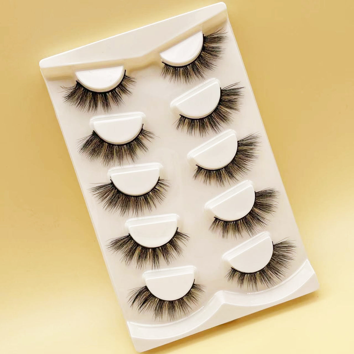 15-17mm Five-padded Cat's eyelashes --- GCA1710