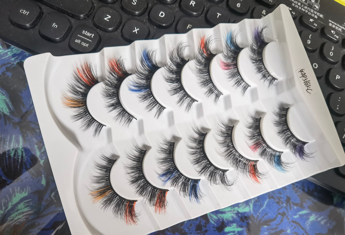 Beliebte Wimpernfarbe