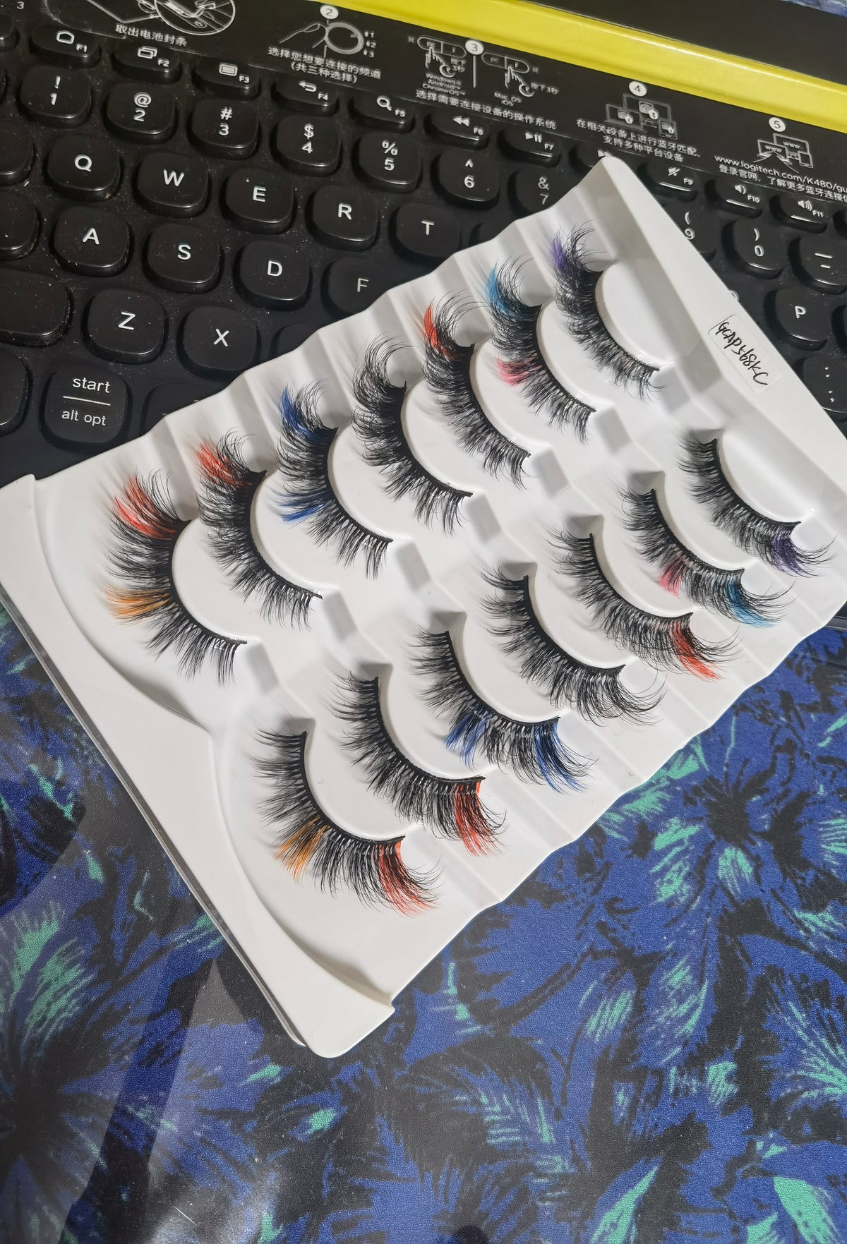 Beliebte Wimpernfarbe