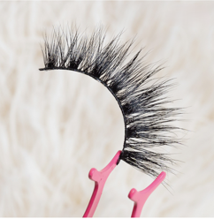 Natürliche, dicke, übertriebene, handgefertigte Wimpern