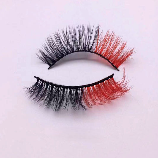 New Makeup Trend Colorful Lashes 15mm --- GCA1828