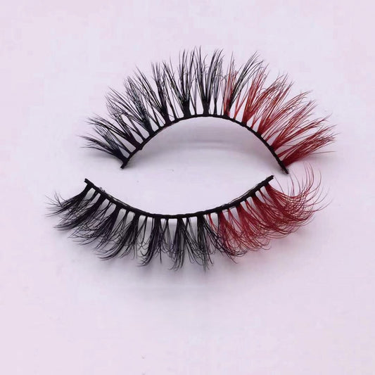 New Makeup Trend Colorful Lashes 15mm --- GCA1831