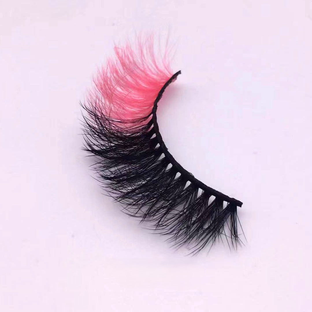 Neuer Make-up-Trend Bunte Wimpern 15mm 20mm