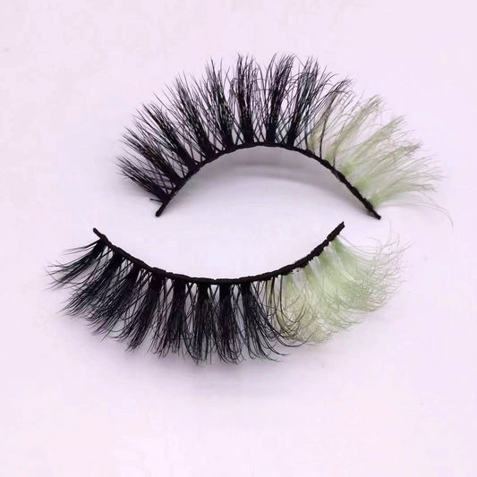 New Makeup Trend Colorful Lashes 15mm --- GCA1833