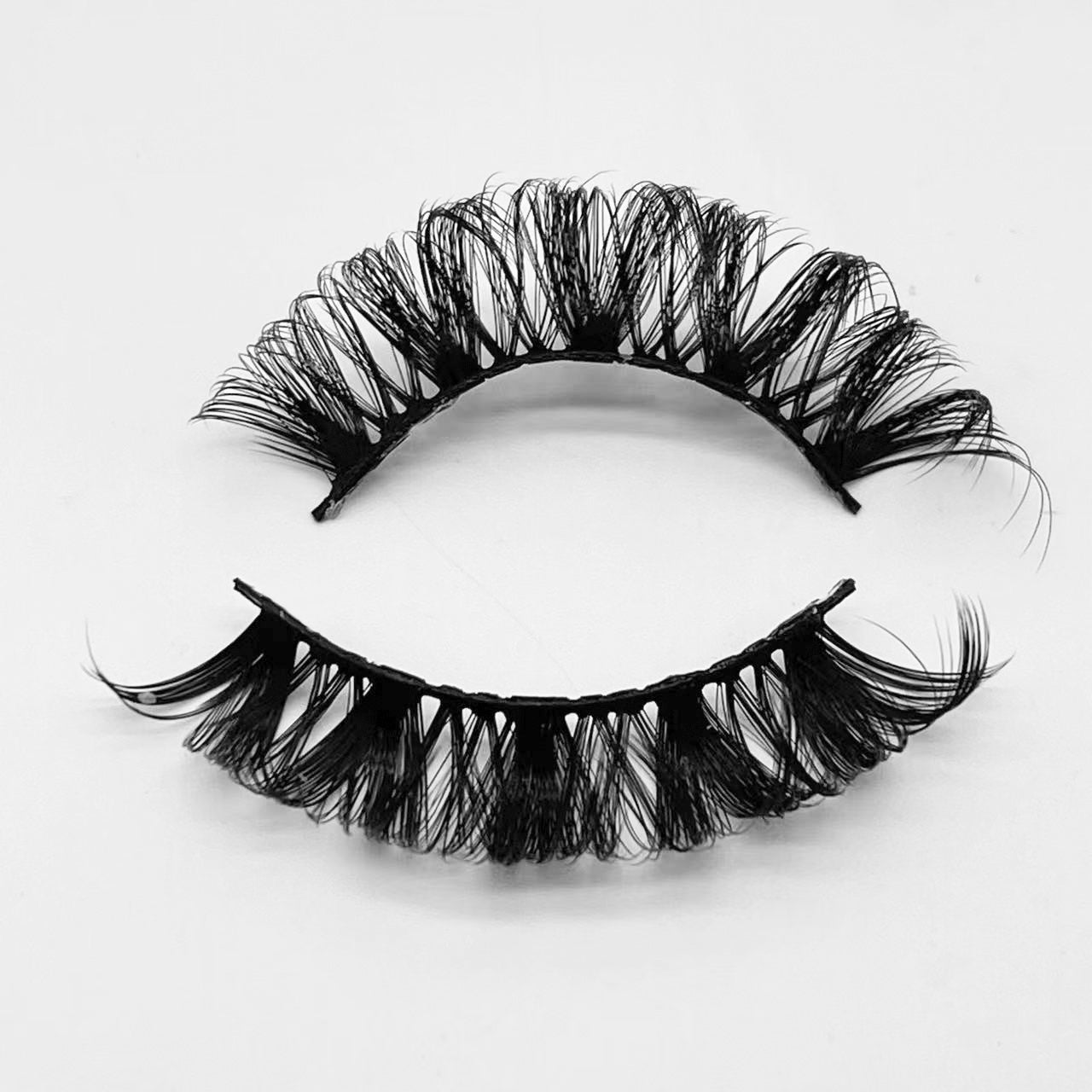 Handmade Russian strips eyelashes 20mm --- GCA1810