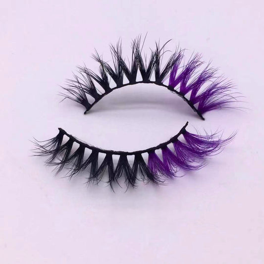 New Makeup Trend Colorful Lashes 15mm --- GCA1835