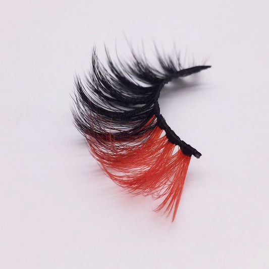 New Makeup Trend Colorful Lashes 20mm --- GCA1843