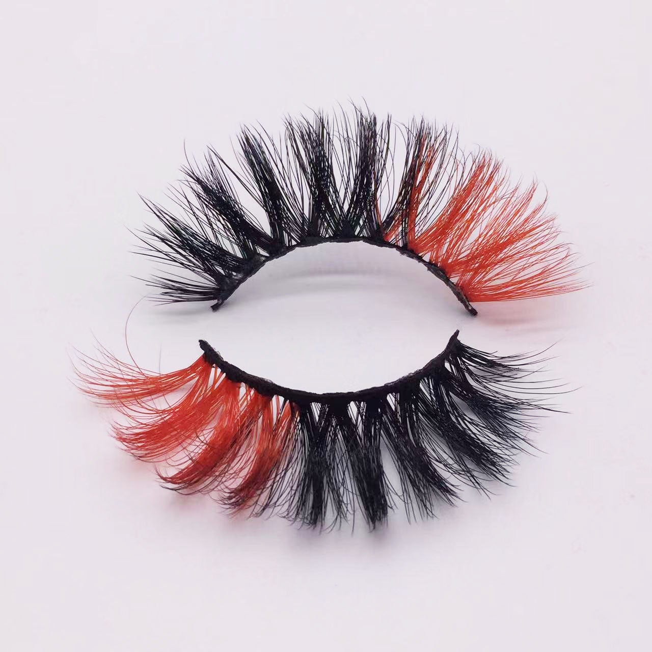 Neuer Make-up-Trend Bunte Wimpern 15mm 20mm