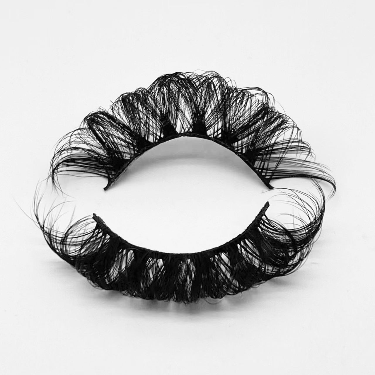 Handgemachte russische Streifenwimpern 20mm