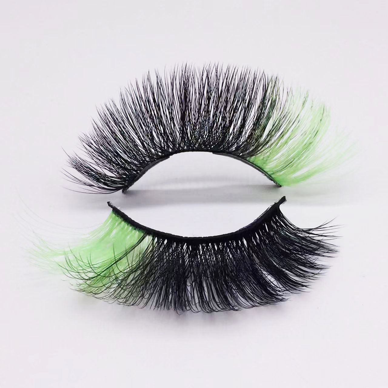 Nouvelle tendance de maquillage cils colorés 15 mm 20 mm