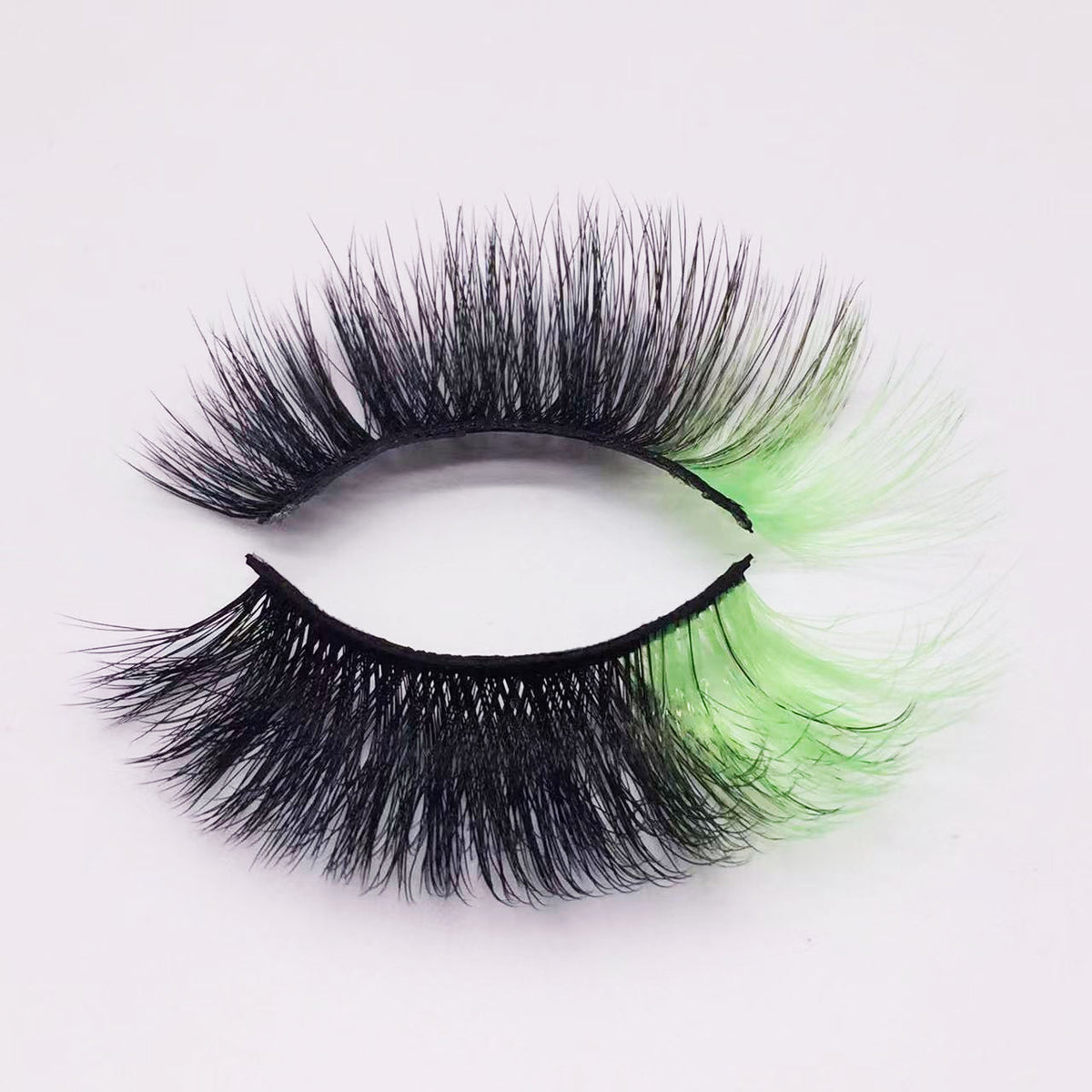 Nouvelle tendance de maquillage cils colorés 15 mm 20 mm