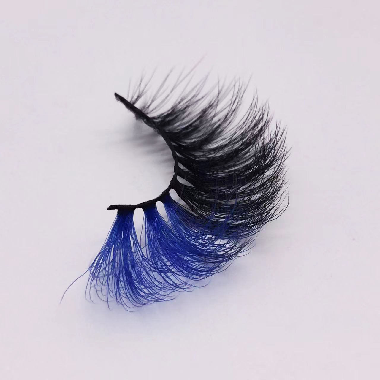 Neuer Make-up-Trend Bunte Wimpern 15mm 20mm