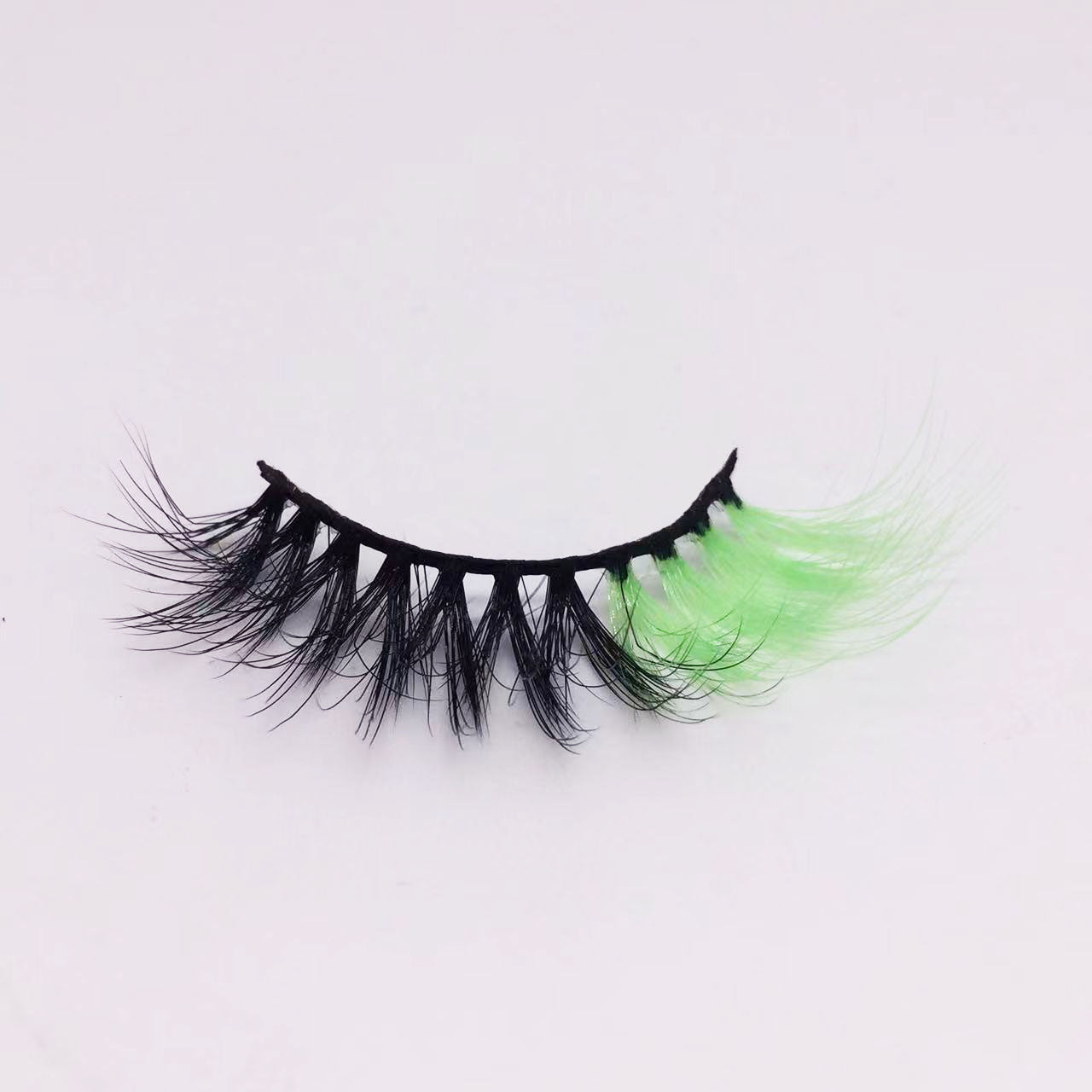 Neuer Make-up-Trend Bunte Wimpern 15mm 20mm