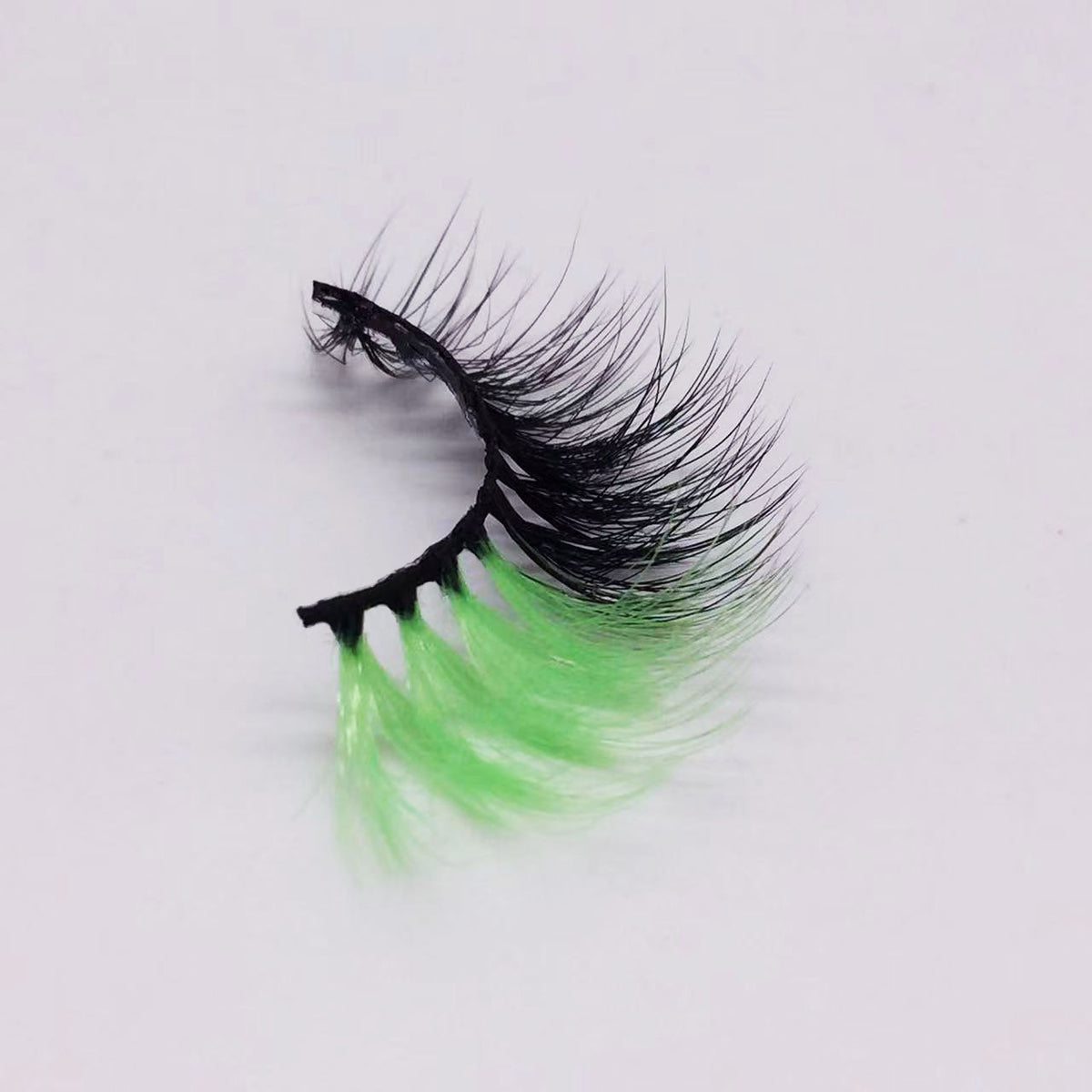 Neuer Make-up-Trend Bunte Wimpern 15mm 20mm