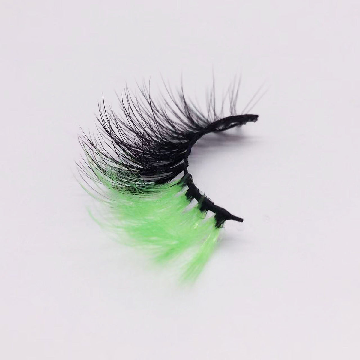 Neuer Make-up-Trend Bunte Wimpern 15mm 20mm