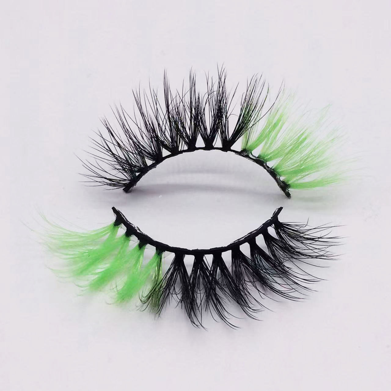 Neuer Make-up-Trend Bunte Wimpern 15mm 20mm