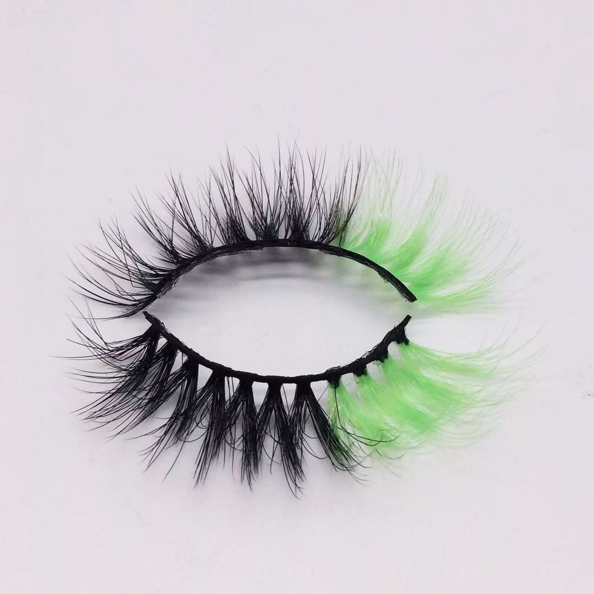 Neuer Make-up-Trend Bunte Wimpern 15mm 20mm