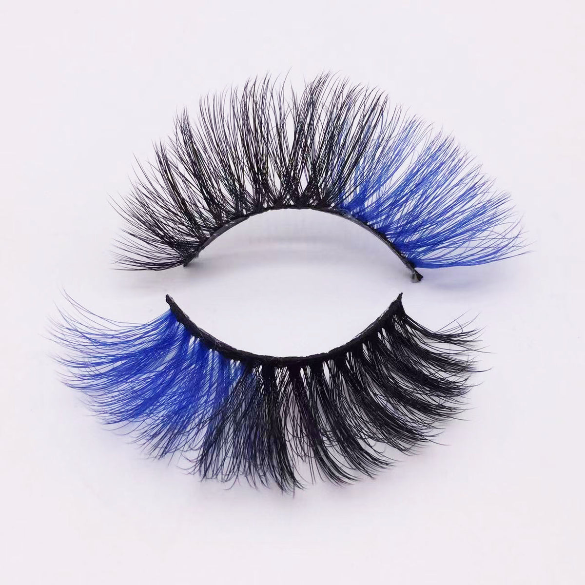 Neuer Make-up-Trend Bunte Wimpern 15mm 20mm