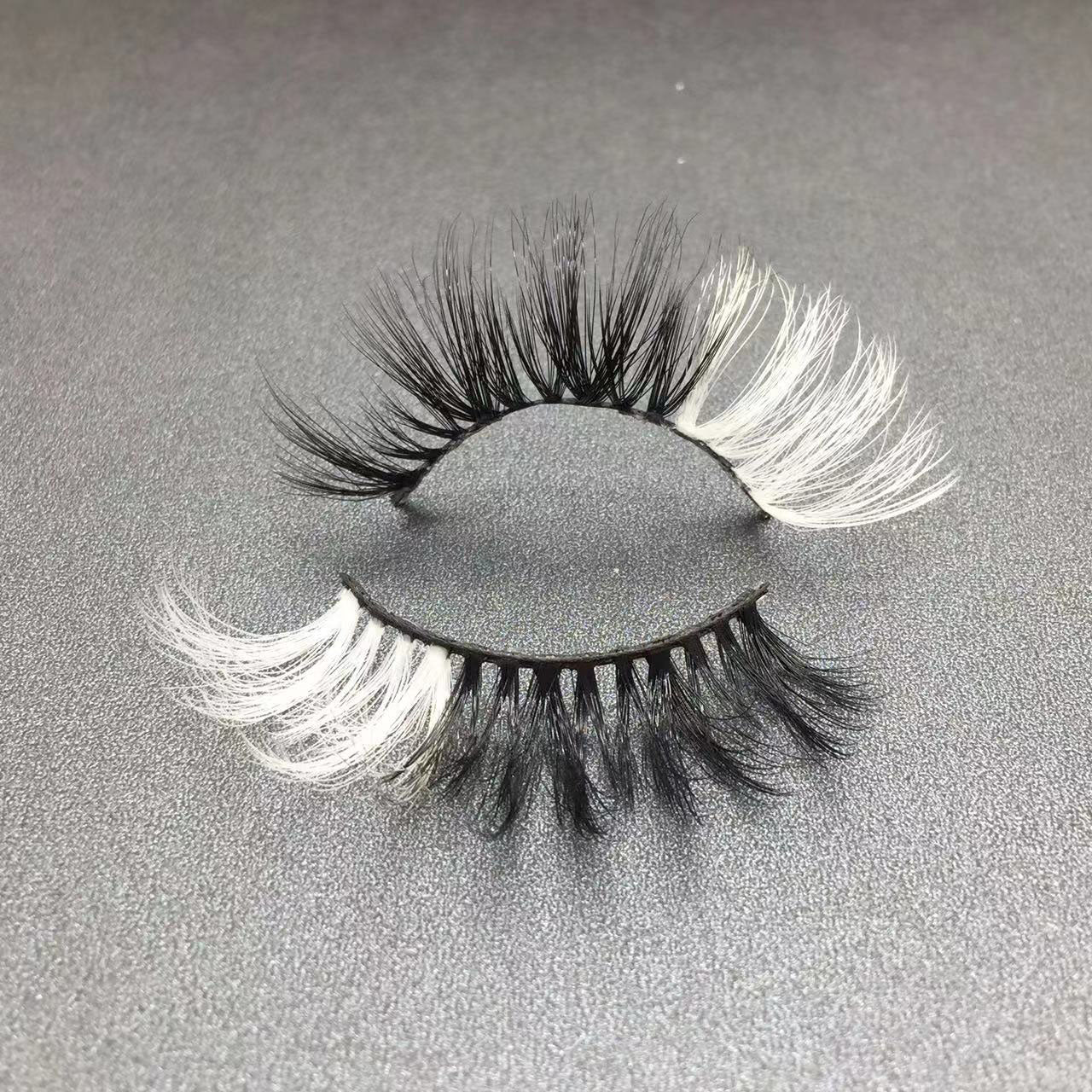 New Makeup Trend Colorful Lashes 20mm --- GCA1847