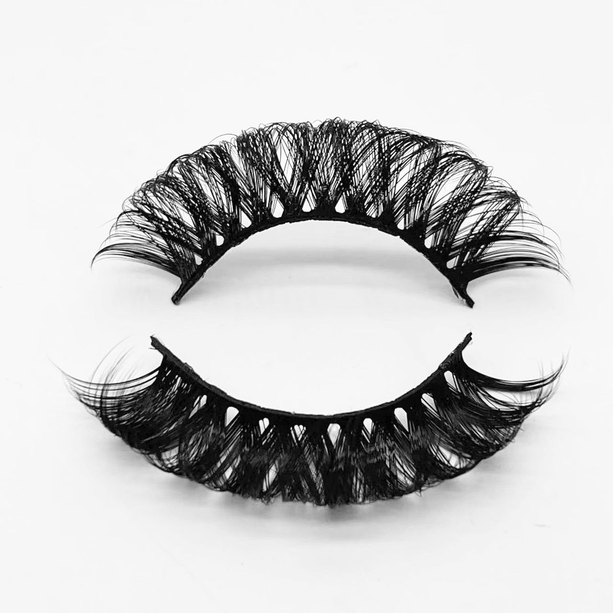 Handgemachte russische Streifenwimpern 20mm