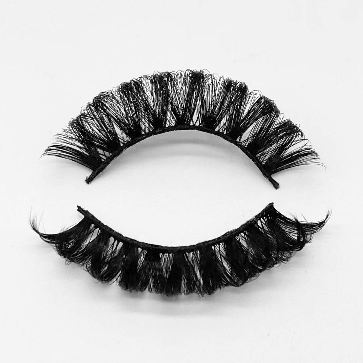 Handgemachte russische Streifenwimpern 20mm