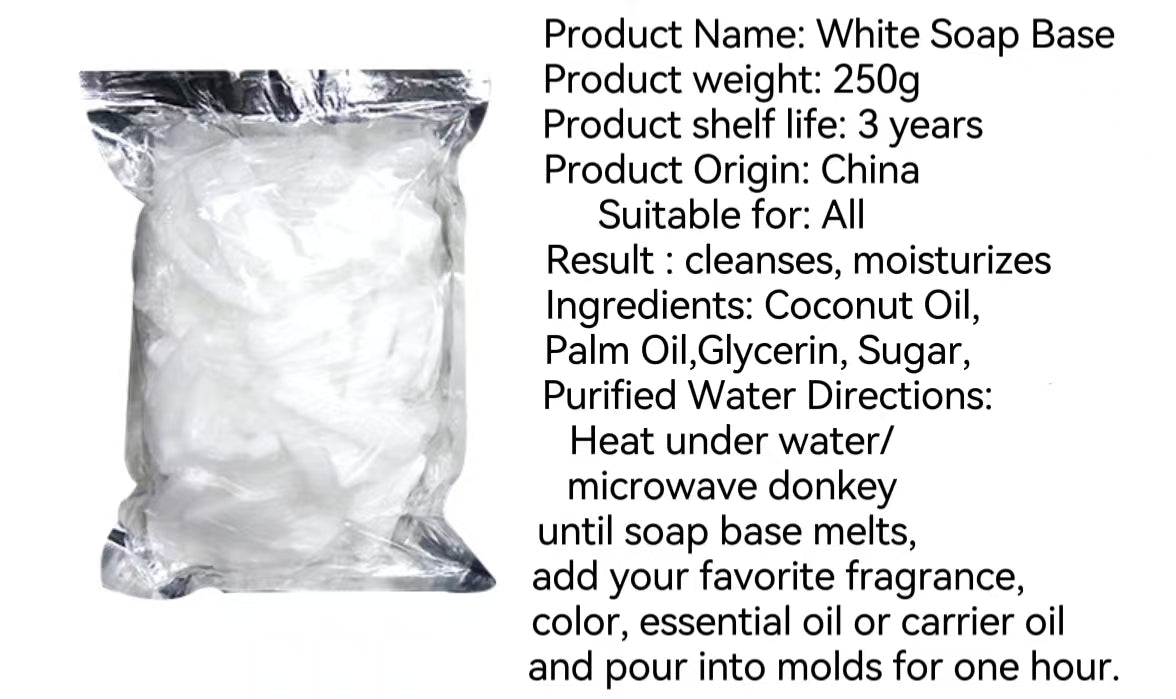 White soap base